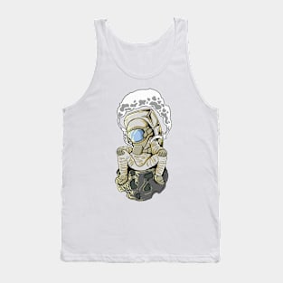 Space of moon Tank Top